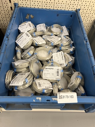Ca. 80x Aarddraad 6 mm 5mtr lang Electro fix